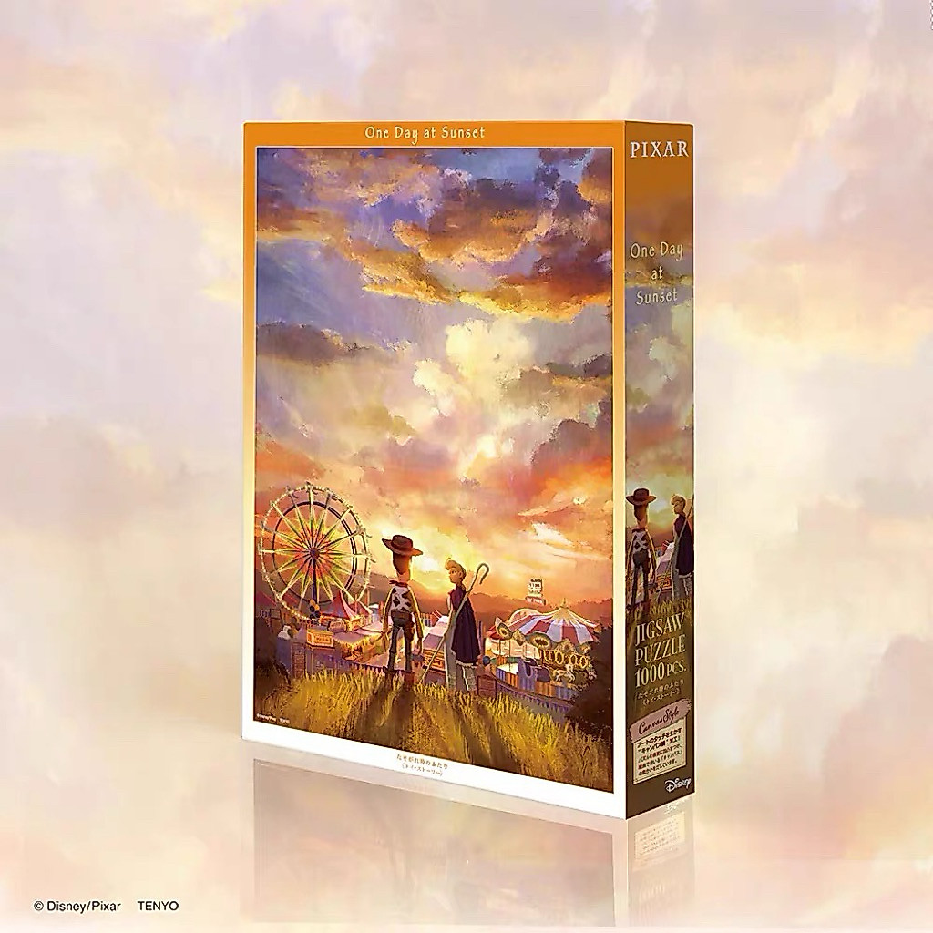 พร้อมส่งทันที-จิ๊กซอว์ Toys Story One day at sunset แบรนด์ Tenyo jigsaw puzzle 1000 ชิ้น