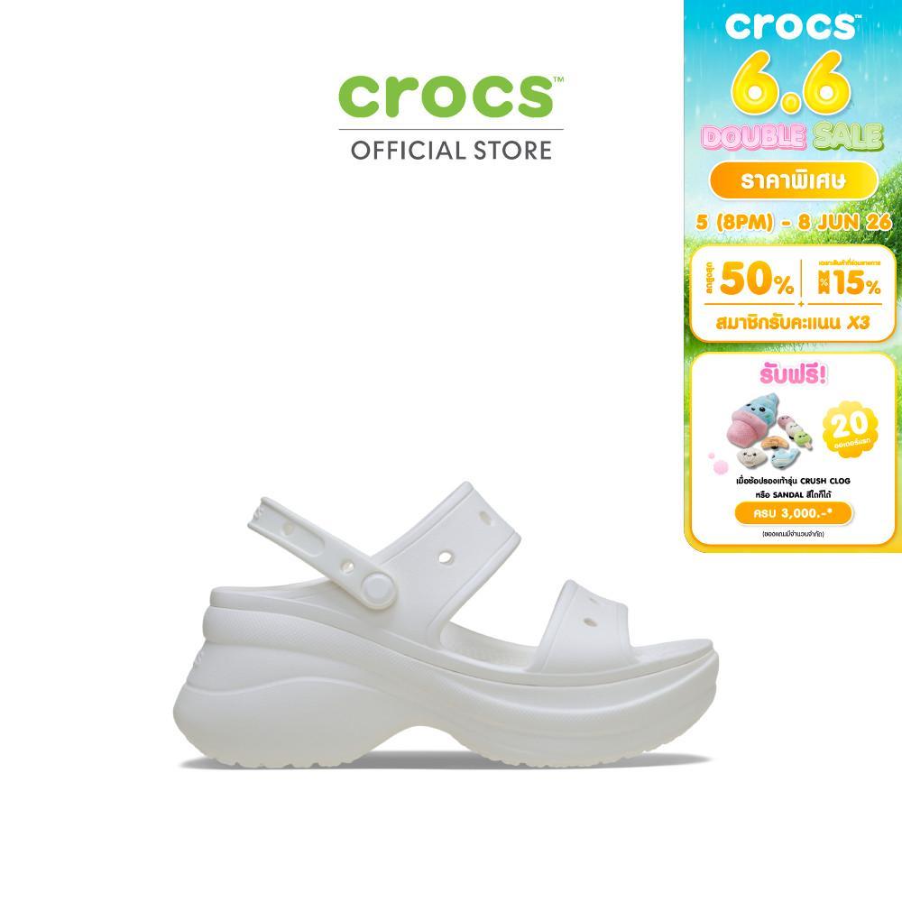 CROCS รองเท้าแตะผู้หญิง BAE SANDAL รุ่น CS 206749-100 - WHITE
