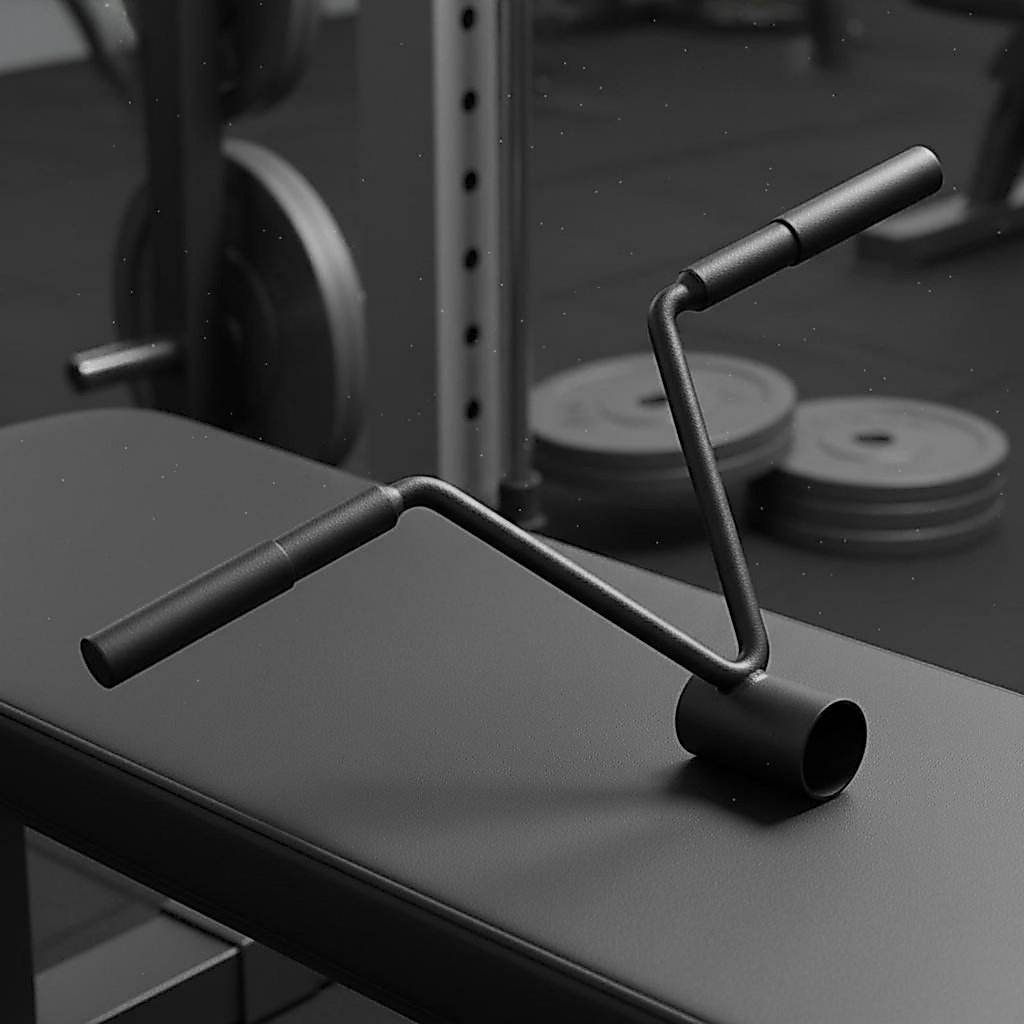 Deadlift Helper T-Bar Row Handle Angled Grip มุมบาร์แถวจับการออกแบบตามหลักสรีรศาสตร์สําหรับยิม