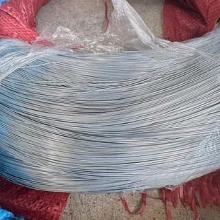 ลวดชุบขาว น้ำหนัก 0.9-1kg. ลวดสังกะสี ลวดผูกมัดไก่ ลวดไก่ปิ้ง มีหลายขนาด