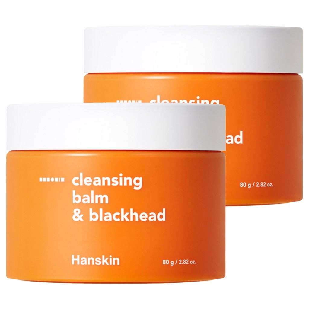 [hanskin] Cleansing Balm & Blackhead, 80g, 2pcs / Korean Cleansing Balm / Blackhead Remover