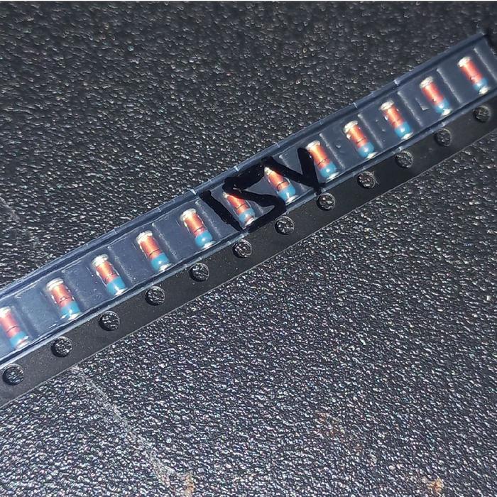 ไดโอด zener SMD 15v 15volt SMD IN4744 1N7444 ไดโอดเดิม 1N IN 4744 15 v โวลต์ ziner sener syner patch