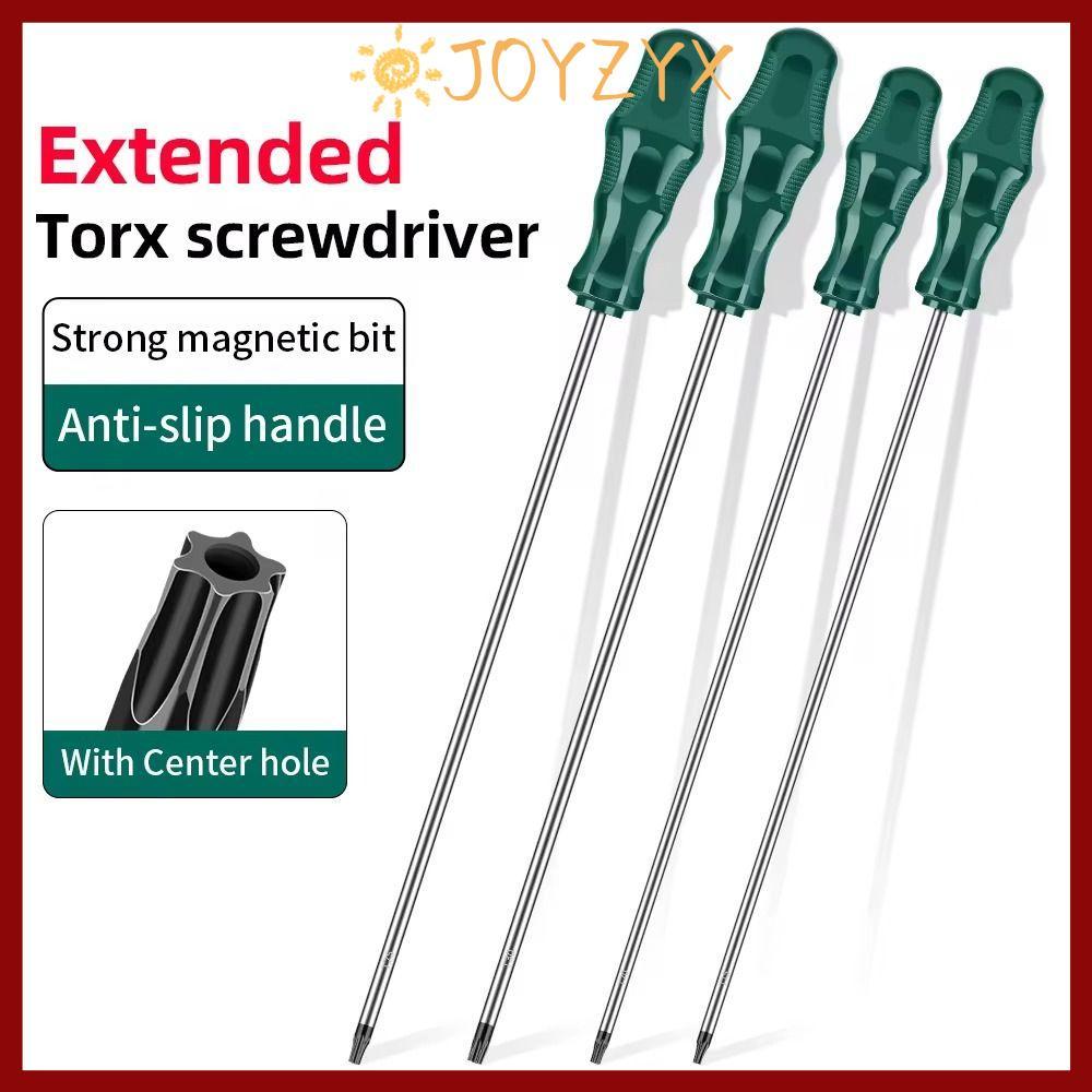 JOYZYX Torx ไขควง, 400 มม.พร้อมไขควงหกเหลี่ยมรู,คุณภาพสูง T15 T20 T25 T30 Home Repair ไขควงอัลเลน