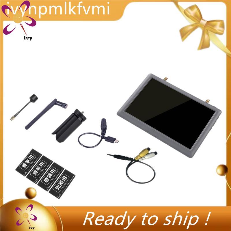 [Ivym] Little Pilot 4 FPV Monitor 5.8G 48CH Dual Receiver 800x480 หน้าจอ DVR การบันทึกฟังก์ชั่นสําหร