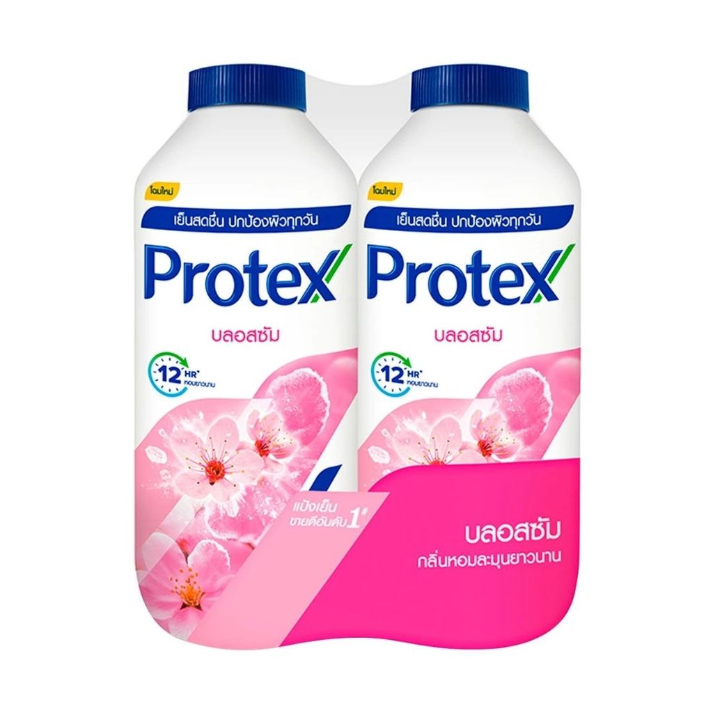 โพรเทคส์ แป้งเย็นบลอสซั่ม Protex Powder Blossom 300g. Pack2