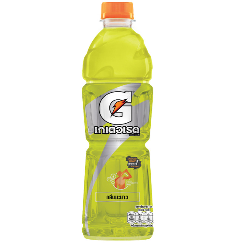 เกเตอเรดกลิ่นมะนาว 500มล. Gatorade Lemon Lime Flavour 500ml. [หมายเลขบาร์โค้ด 8858998587025 ]