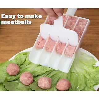 Diskon- KECIL 8X4 Alat Cetak Bakso Model 4 Baris / Cetakan Daging Alat Pembuat Bakso Anti Lengket/ Alat Membuat Bakso 4 Baris Anti Lengket / Cetakan Bakso Manual/ Alat Cetakan Bakso Foodgarde 4 Baris/ Alat Cetak Meatball Anti Lengket Praktis Ukuran Kecil
