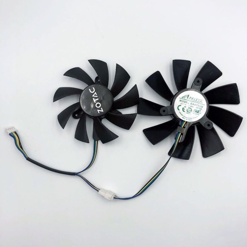 พร้อมสต็อกสําหรับ ZOTAC ZOTAC 1080Ti/1080/1070Ti MINI กราฟิกการ์ดพัดลมระบายความร้อน GA92S2H/GAA8S2U