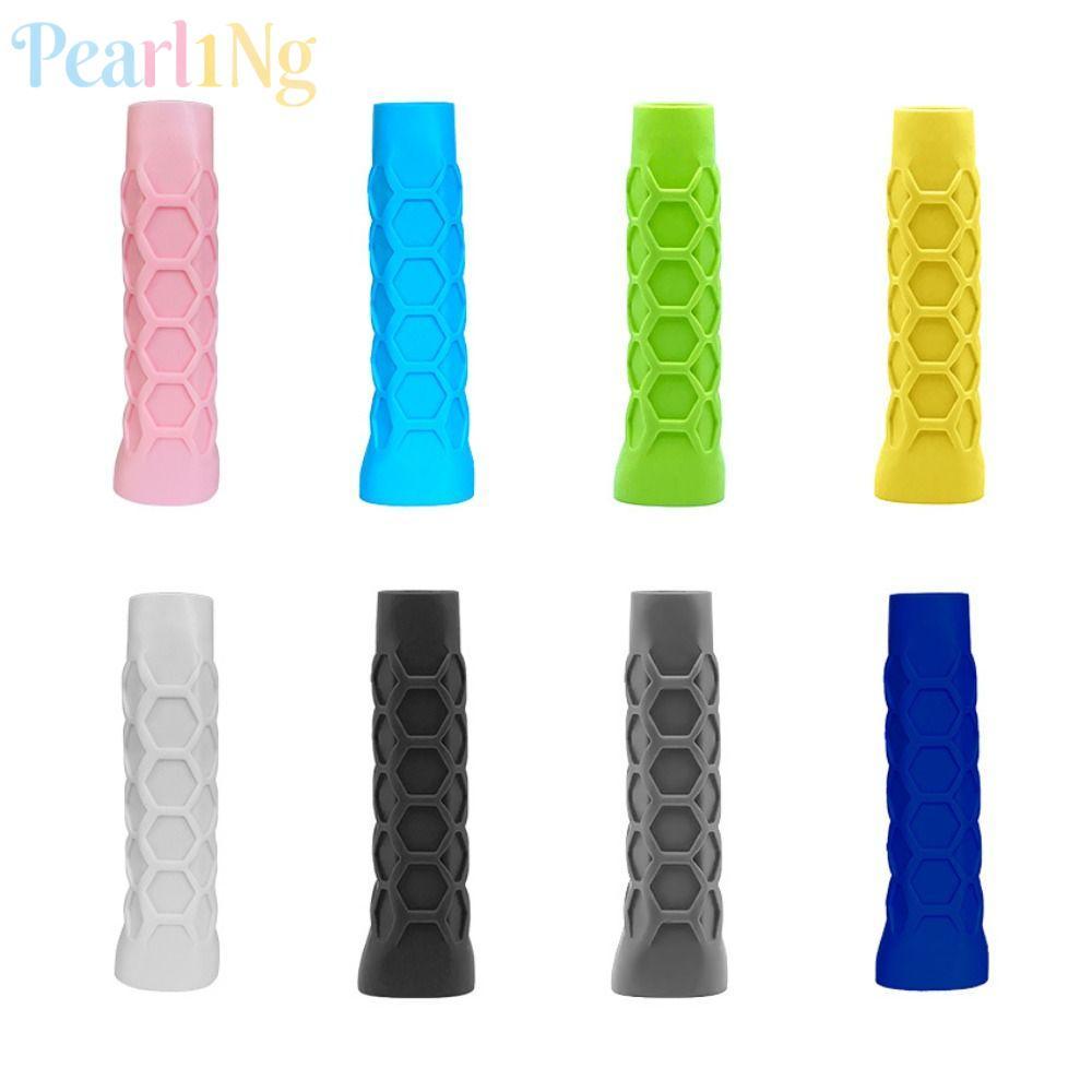 PEARLTH Pickleball Paddle Grip Cover,ซิลิโคนลื่น Pickleball Racket Handle Sleeve,SoftReusable Replacement Pickleball Accessories