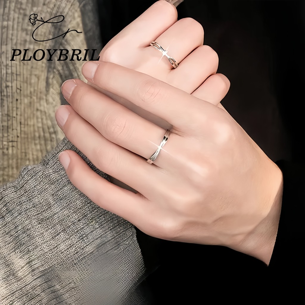 PLOYBRIL แหวนโจ๊กเกอร์ ปรับได้ เหมาะสำหรับคนรัก J042