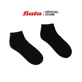 Bata ถุงเท้าธุรกิจ /แบบสั้น แพ็ค3 คู่ สีดำ สีดำ - 9580620
