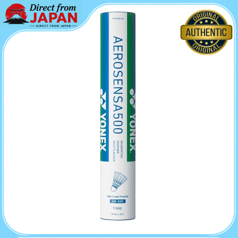 YONEX Badminton Shuttlecock Aerosense 400 Temperature Number 2, 1 Dozen AS-500  
YONEX Badminton Shu