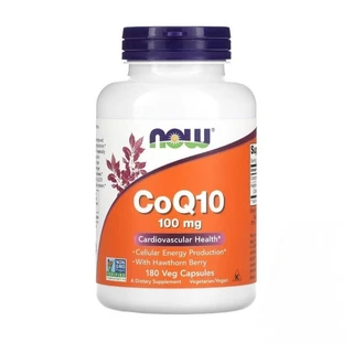 [พร้อมจัดส่ง] Now Foods CoQ10 100 mg 50/180 Capsules