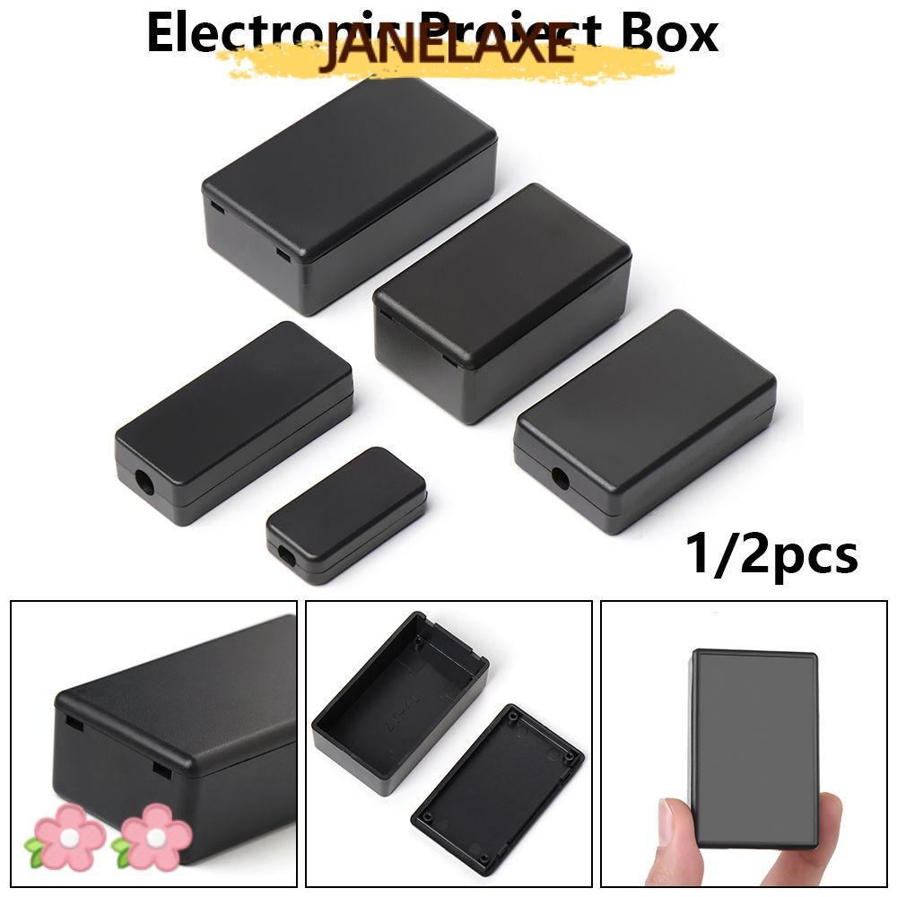 JANELAXE932JN 1/2 ชิ้นกล่องโครงการอิเล็กทรอนิกส์ 9 ขนาดคุณภาพสูง DIY เครื่องมือ