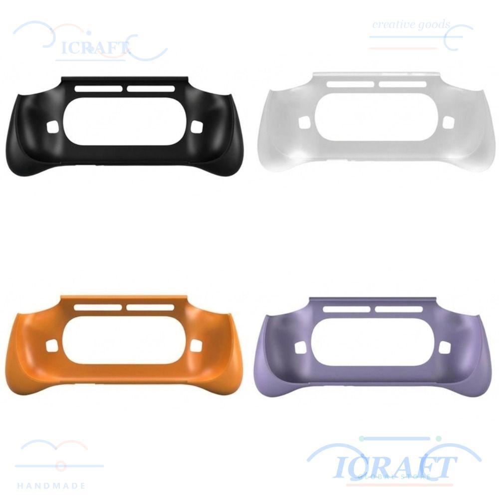 ที่จับคอนโซลเกม ICRAFT, ฝาครอบป้องกันแบบนุ่ม TPU, กันลื่นกันกระแทกเคสโฮสต์ตามหลักสรีรศาสตร์สําหรับ Retroid Pocket 6 อุปกรณ์เสริม