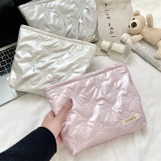 💖ในไทย💖ถุงเครื่องสำอางขนาดใหญ่ กระเป๋าถืออเนกประสงค์ ถุงเครื่องสำอาง กระเป๋าใส่เครื่องสำอาง