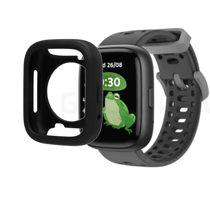GOOJODOQ สมาร์ทวอท์ช 1.83 เคส FILM หน้าจอกรอบป้องกัน Smart Watch Casing สําหรับ GOOJODOQ Smart Watch 1.83 นาฬิกาฝาครอบหน้าจอป้องกันกรณีฟิล