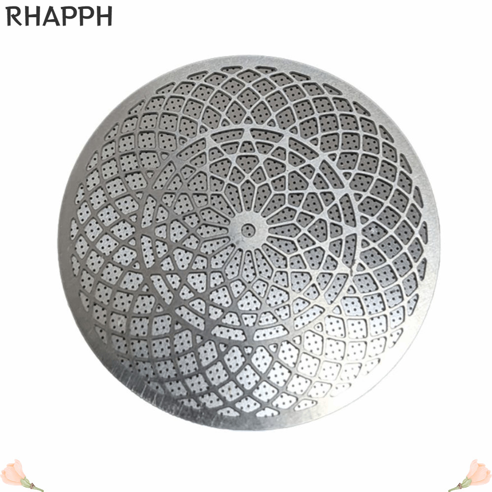 RHIPH ตาข่ายกรองกาแฟ, สแตนเลสแม้สกัดหน้าจอ Espresso Puck, พรีเมี่ยมเกรดอาหารนํากลับมาใช้ใหม่ 51/53/58 มม. Portafilter หน้าจอกรองใช้ทุกวัน