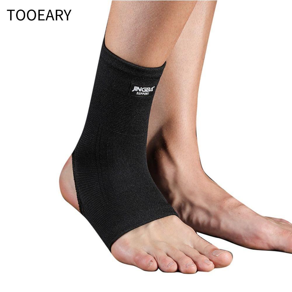 TAINAKARITSU Ankle Support, M/L/XL สีดําสายรัดข้อเท้า, Nylon Achilles Tendon Brace บรรเทาอาการปวด
