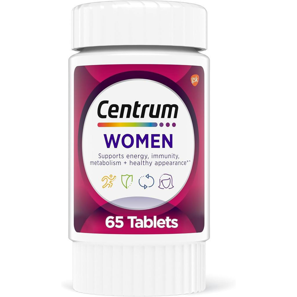 Centrum Womens Multivitamins, Iron, Vitamin D3, B-65 Capsules-&*-