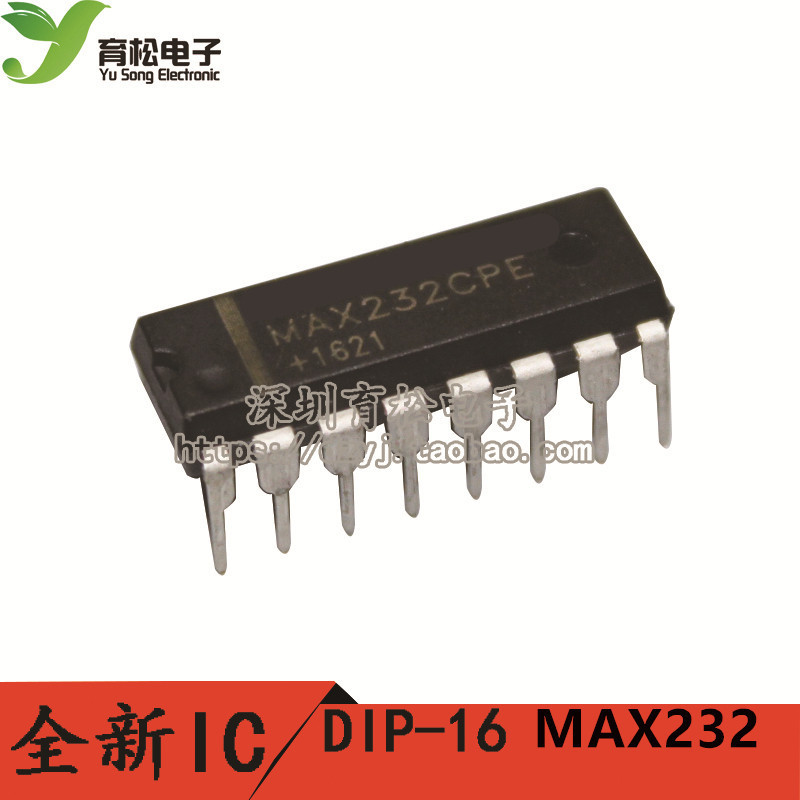MAX232EPE MAX232CPE MAX232 RS-232 อินเทอร์เฟซ IC DIP-16