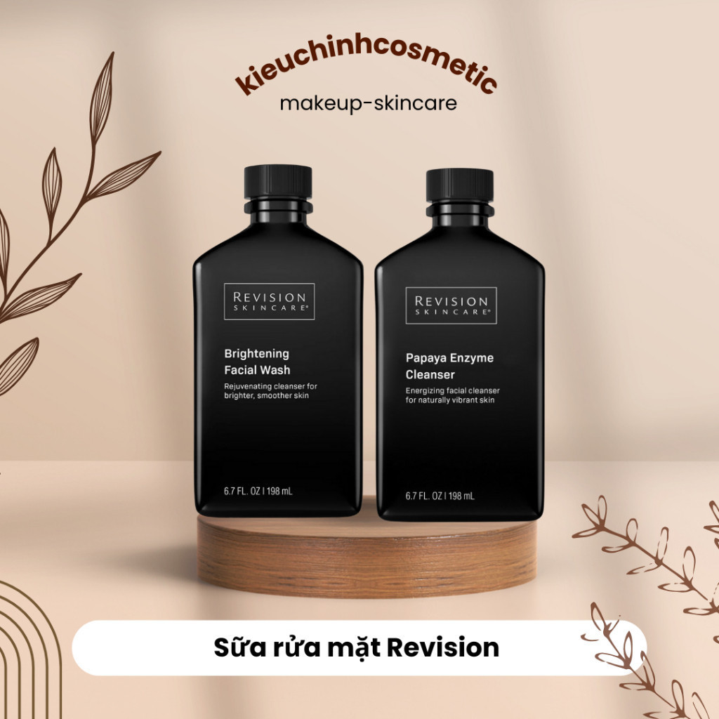 Revision Papaya Enzyme Cleanser - โฟมล้างหน้ากระจ่างใส 198ml