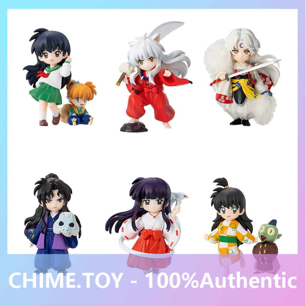P POPMART POPMART Inu Yasha Warring States Journey Series Mystery Box ของขวัญเล่นอินเทรนด์