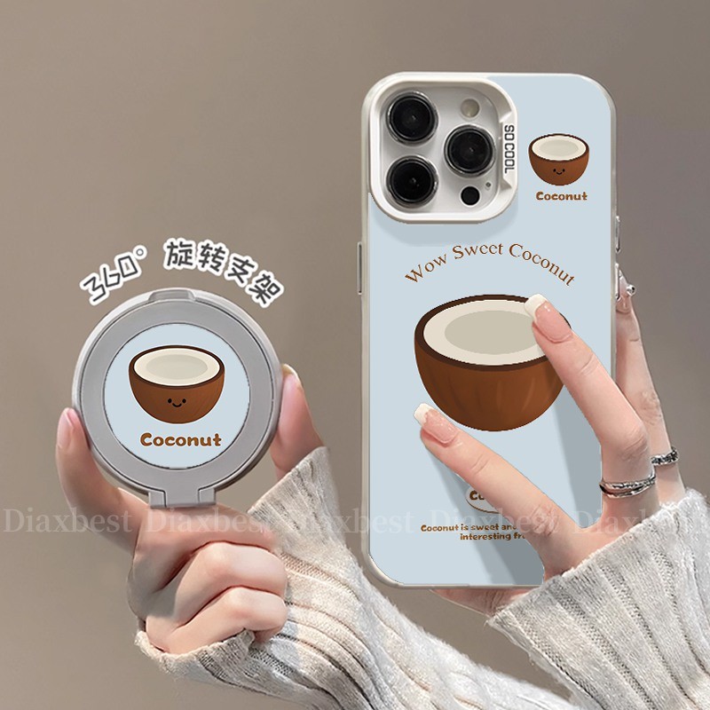 ฤดูร้อนมะพร้าวเย็นเหมาะสําหรับ vivox200ultra เคสโทรศัพท์สไตล์ใหม่ x100pro วงเล็บหมุน x90s Frosted สี