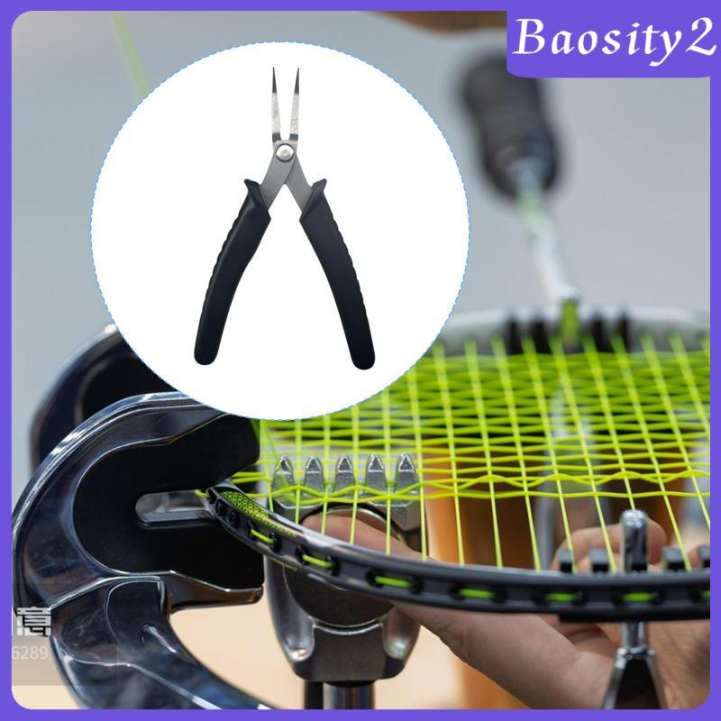 [Baosity2] Professional Badminton Stringing Pincer เครื่องมือแร็กเก็ตสแตนเลสสําหรับดึงสายที่มีประสิทธิภาพและซ่อมแซมหัตถกรรม