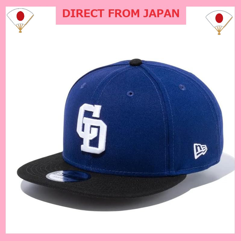 NEW ERA Chunichi Dragons Goods Cap 9FIFTY 2-Tone Snapback Cap New Era (Dark Royal Black) - Free