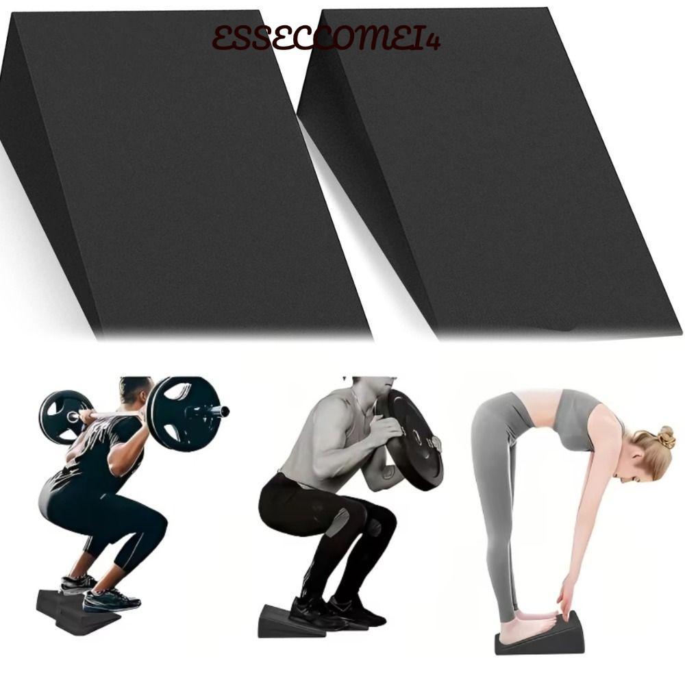ESSECCOMEI4 1 คู่โยคะ Squat Wedge, Stability Training ปรับน่องยืดกระดานเอียง, ขาการกู้คืนการออกแบบน่องยืดยืดยืดยืดคณะกรรมการการฝึกความแข็งแรง