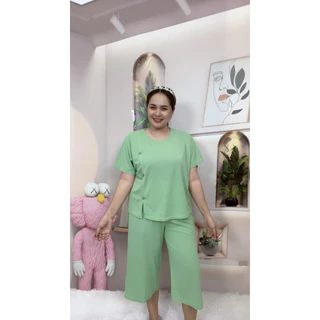 ชุดผู้ใหญ่ ชุดเซ็ทคุณแม่ เซ็ทเสื้อกับกางเกง ใส่อยู่บ้าน รุ่น227
