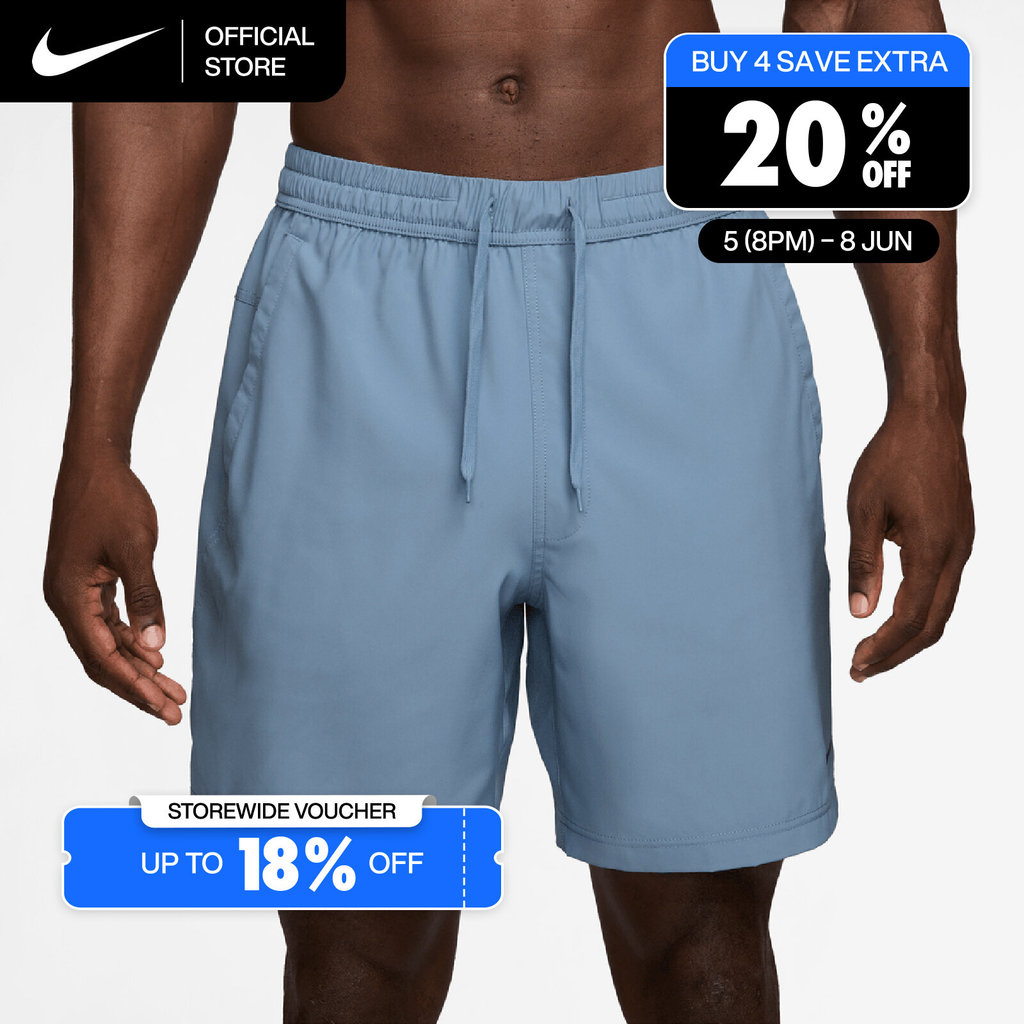 Nike Dri-FIT Men's Form 7" Unlined Versatile Shorts - Work Blue [DV9858-486]