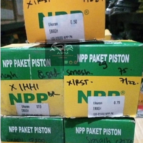 PISTON KIT NPP SMASH 09G00 Os Std 025 050 075 100 125 150 175 200