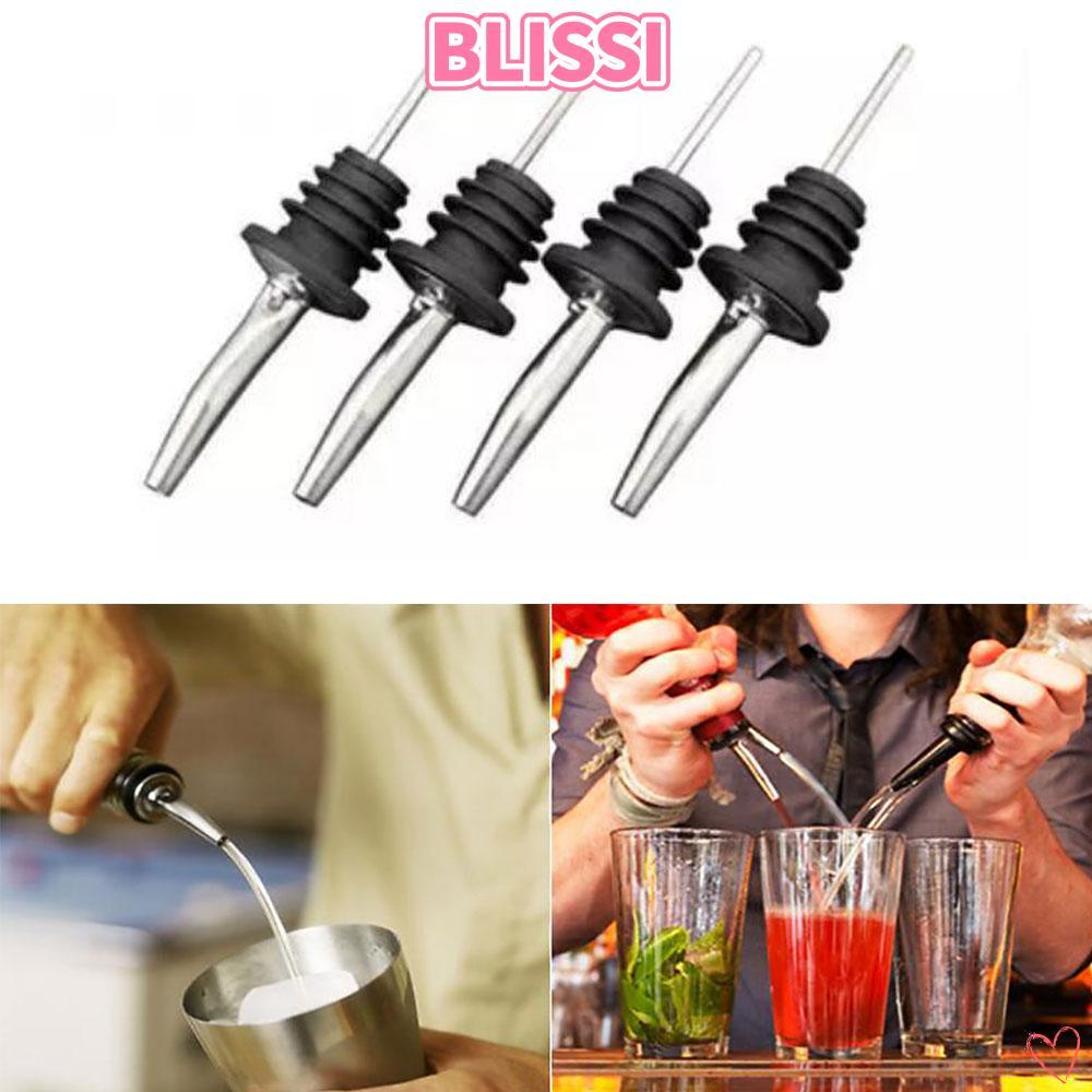 ความสุข‌I 1/3/5/10 ชิ้นเครื่องดื่ม Pourer Home & Living สแตนเลสครัวเครื่องมือบาร์