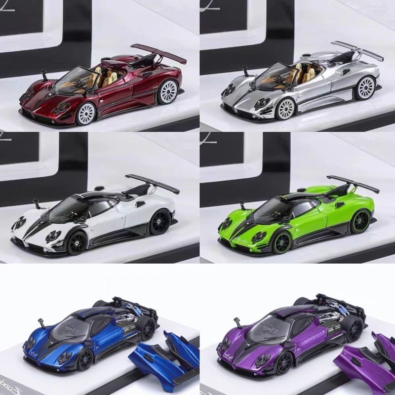 HKM 1: 64 Pagani Pagani Z Pagani Zonda 760LH โลหะผสมรถรุ่นคอลเลกชัน