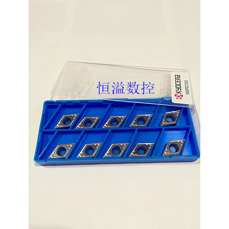 ของแท้ Kyocera DCMT11T302/11T304/11T308HQ TN60 โลหะเซรามิค CNC ใบมีด