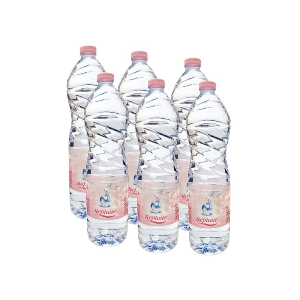 เนปจูน น้ำดื่ม Neptune Drinking Water 1.5ltr. Pack6