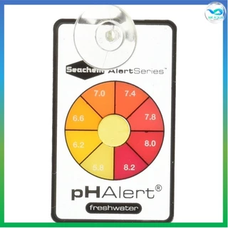 Seachem Alert แผ่นวัดค่า pH และ แอมโมเนีย ในตู้ปลา/ตู้ไม้น้ำ จากอเมริกา