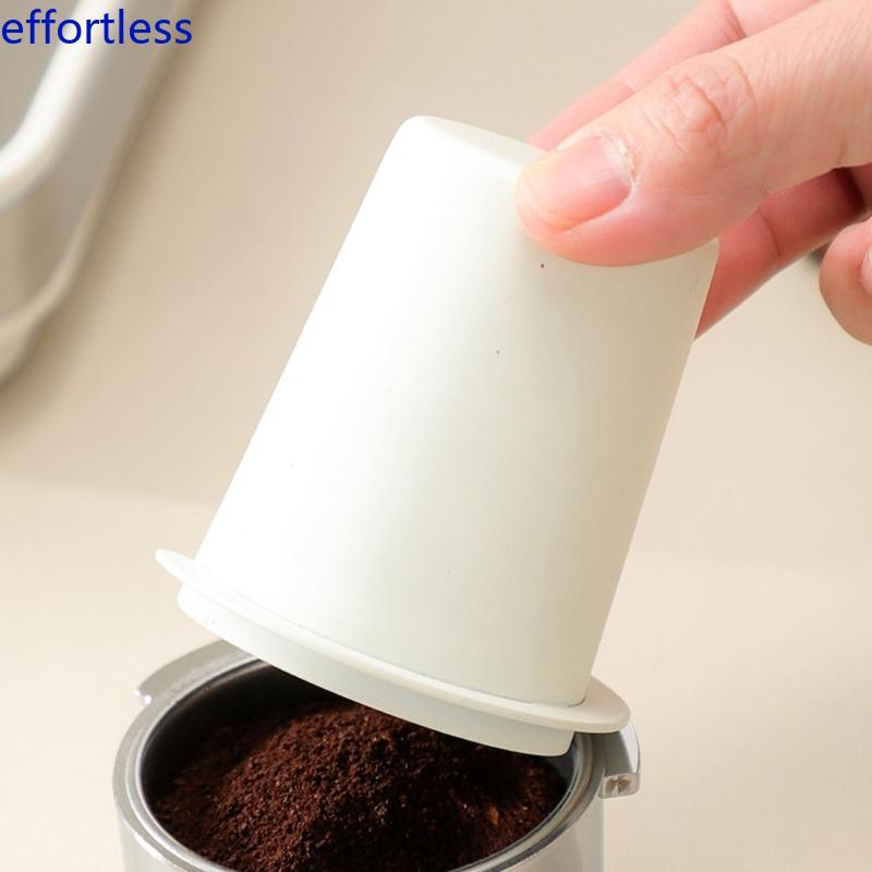 EL 51 53 58 มม.สแตนเลสผงกาแฟถ้วยตวง Ergonomic Hygienic Coffee Dosing เครื่องมือสําหรับ Baristas