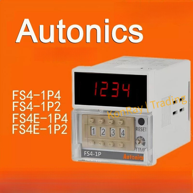AUTONICS Timer FS4-1P4-1P4-1P2 FS4E-1P4-1P2 FX4S-1P4 FX4M-1P4-2P4 FX6M-2P4 FX5S-I4
