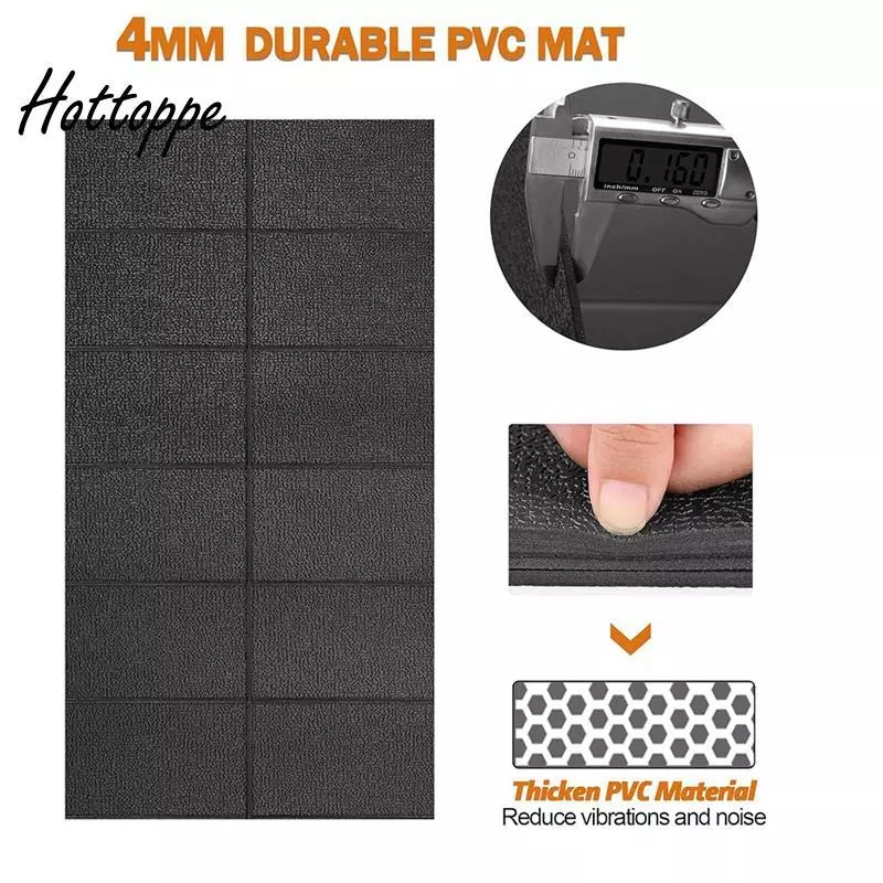 hottoppe Treadmill Mat แผ่นรองลู่วิ่ง 68 x 24 นิ้ว หนา 6 มม. thumbnail 5