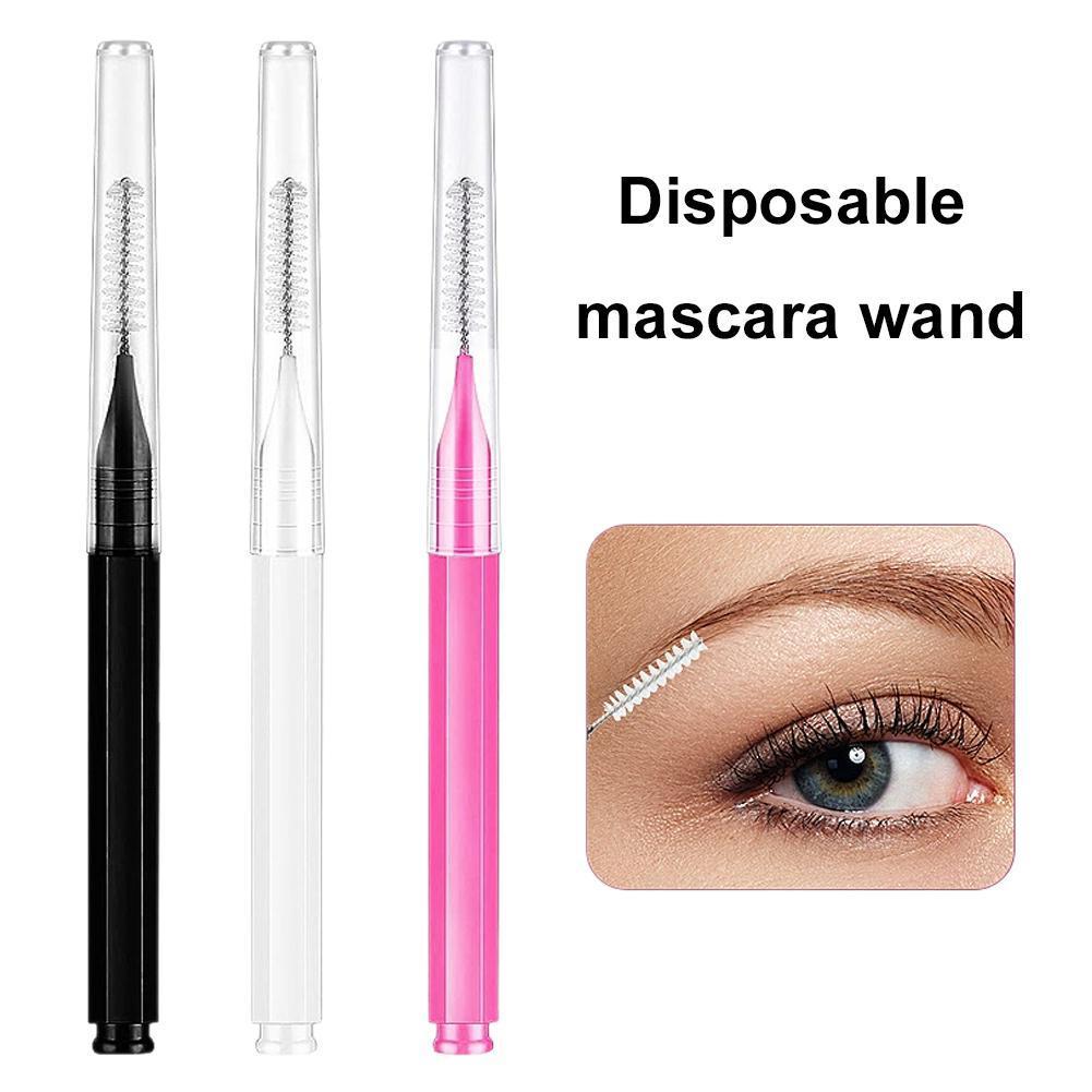 แปรงขนตาแบบใช้แล้วทิ้งมาสคาร่า Wands Applicator แปรงแต่งหน้าหวีขนตา Grafting C0e7