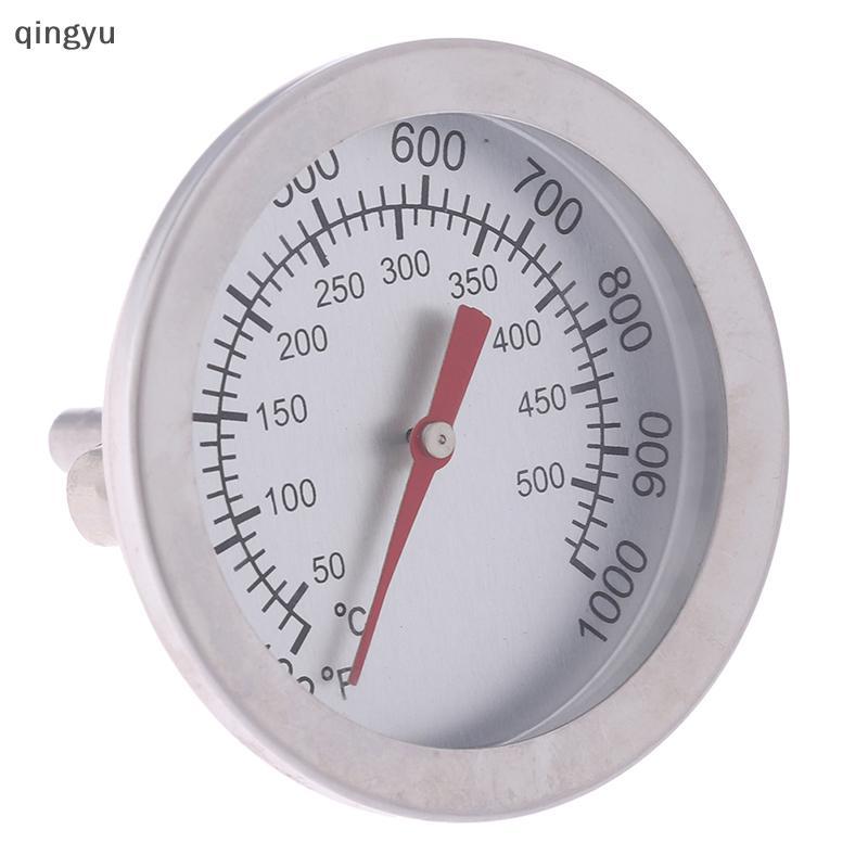 [qingyu] สแตนเลสบาร์บีคิว r Pit Grill Bimetallic เครื่องวัดอุณหภูมิ Temp Gauge สต็อกใหม่