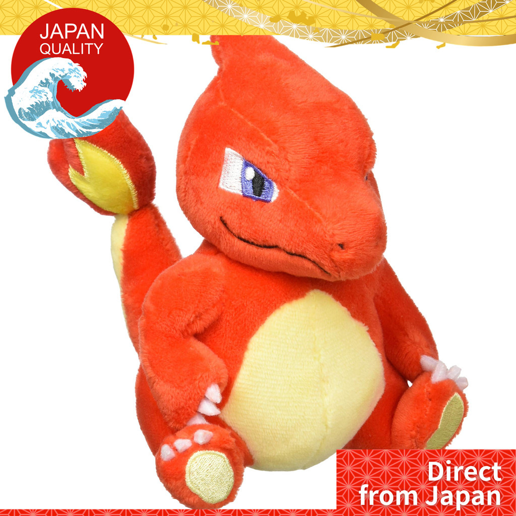 【ส่งตรงจากญี่ปุ่น】ผลิตภัณฑ์ต้นฉบับ Pokemon Center ตุ๊กตา Pokemon Fit Lizard 12×11×9(H×W×D)