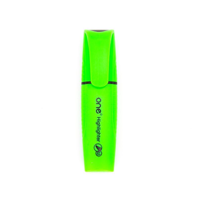 ปากกาเน้นข้อความ ONE รุ่น AH636 สีเขียว