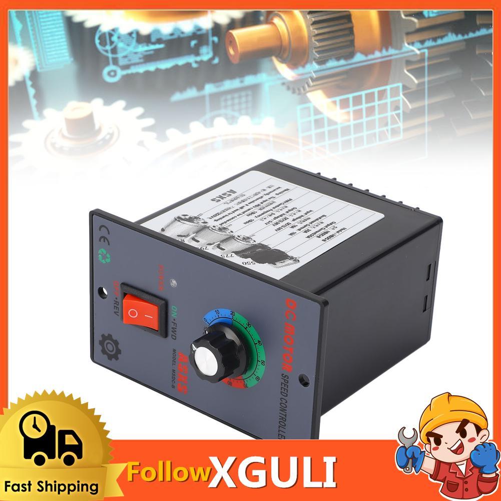 Xguli Xguli ตัวควบคุมความเร็วมอเตอร์ AC 30A 12-36V PWM ตัวแปรและพัดลมสำหรับมอเตอร์ 550 775 795 895
