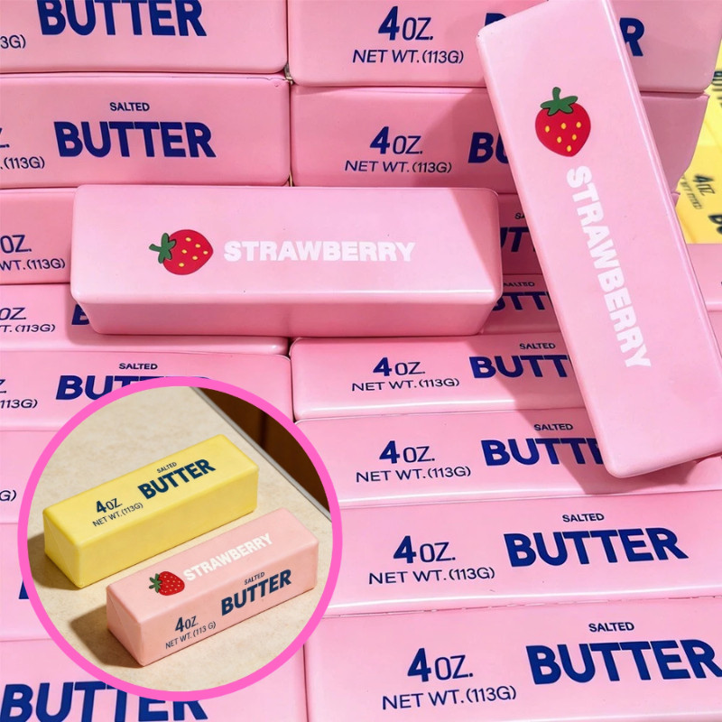 ช้า Rebound Butter Stick บีบของเล่น Ultra Soft Squishy อาหารรูปความวิตกกังวลบรรเทาของเล่นสําหรับตกแต่งโต๊ะและเล่น
