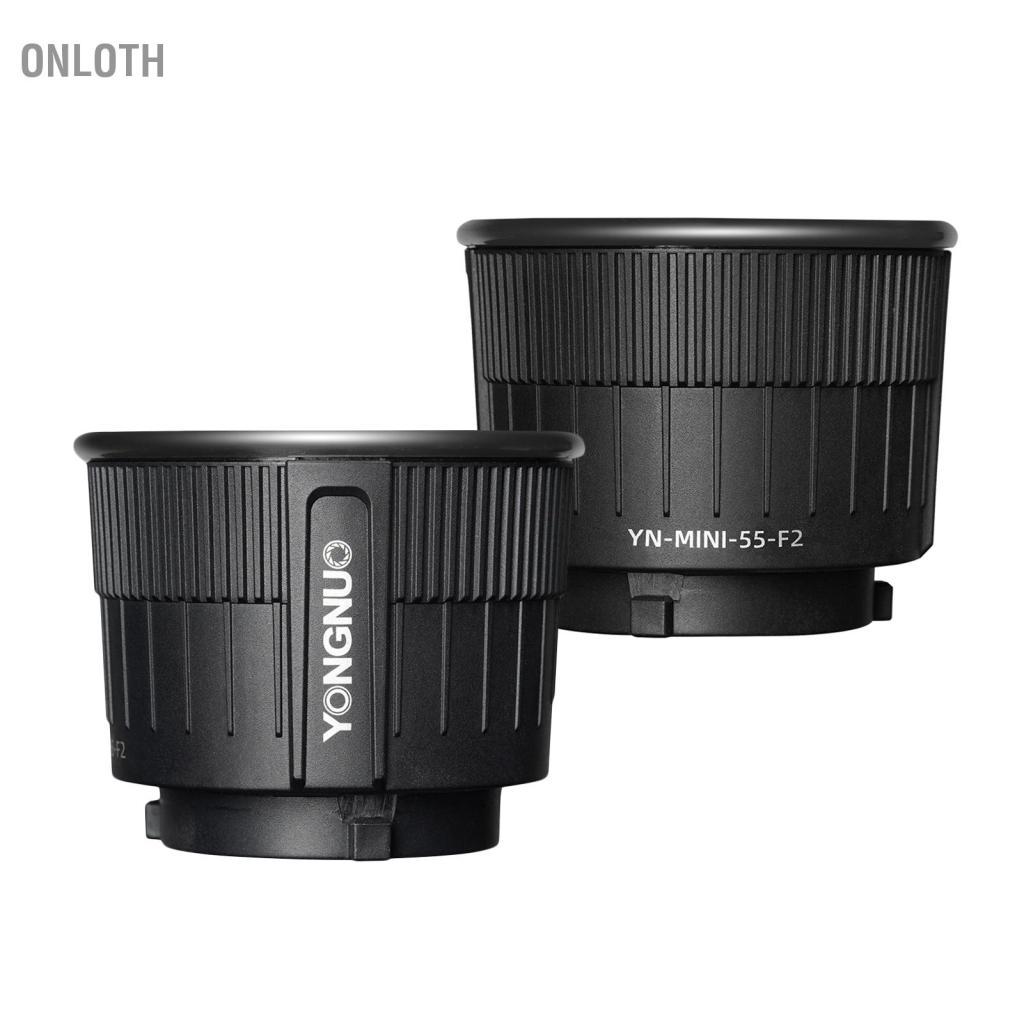 Onloth Onloth YONGNUO การถ่ายภาพแสงสะท้อนแสง Mini Bowens Mount สำหรับ YN150/YN150S/YN150S Bi/YN150 L