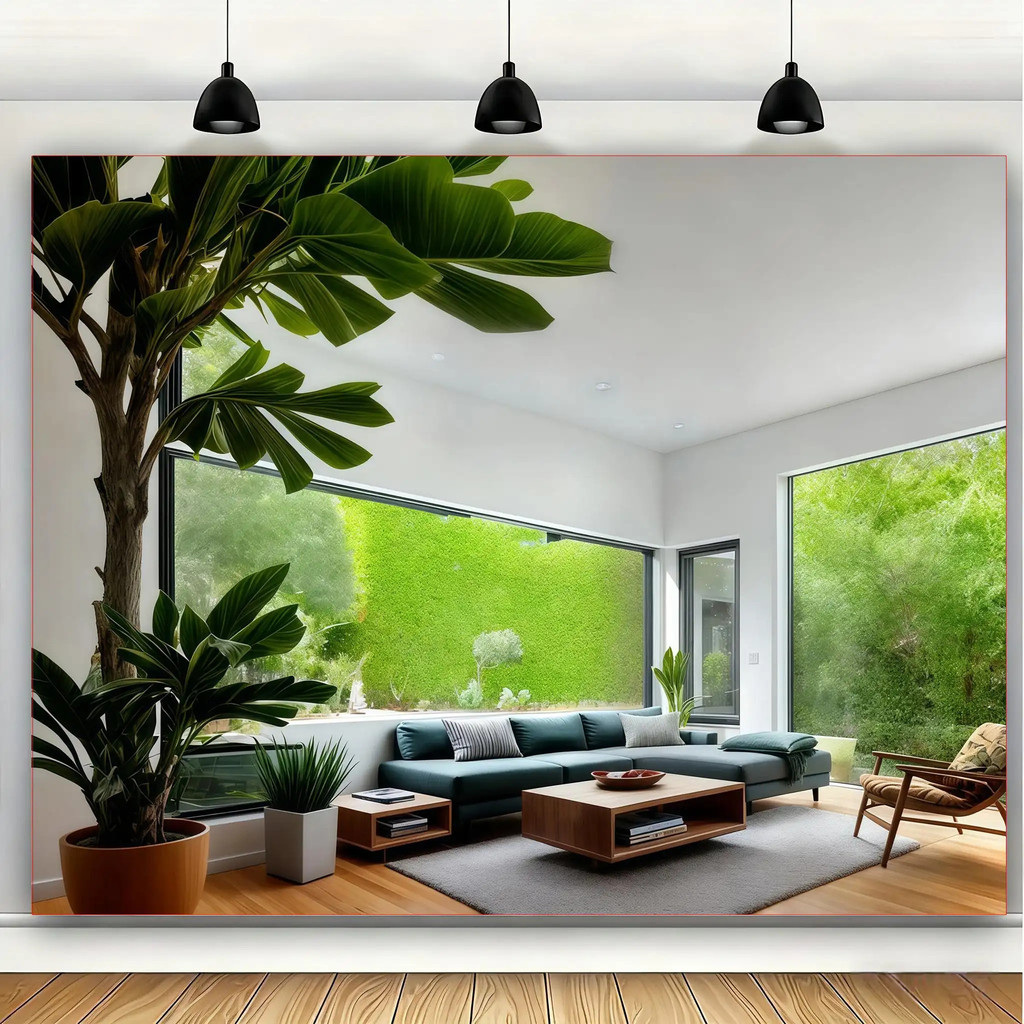 Maximum size (180-300cm) Luxury living room, natural forest scenery decoration, background hanging cloth, mural decorati
